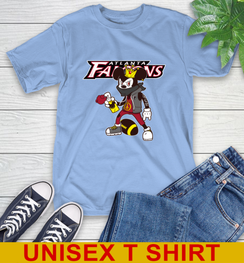 Atlanta Falcons NFL Football Mickey Peace Sign Sports T-Shirt 11