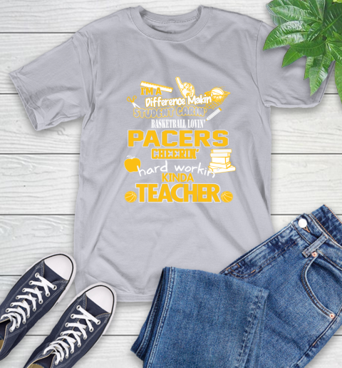 LA Clippers NBA I'm A Difference Making Student Caring Basketball Loving Kinda Teacher (2) T-Shirt 6