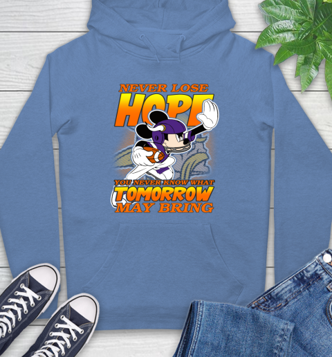 Minnesota Vikings NFL Football Mickey Disney Never Lose Hope Hoodie 11