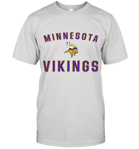 Minnesota Vikings NFL Line Gray Victory Unisex Jersey Tee