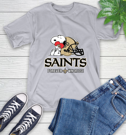 NFL The Peanuts Movie Snoopy Forever Win Or Lose Football New Orleans Saints 6