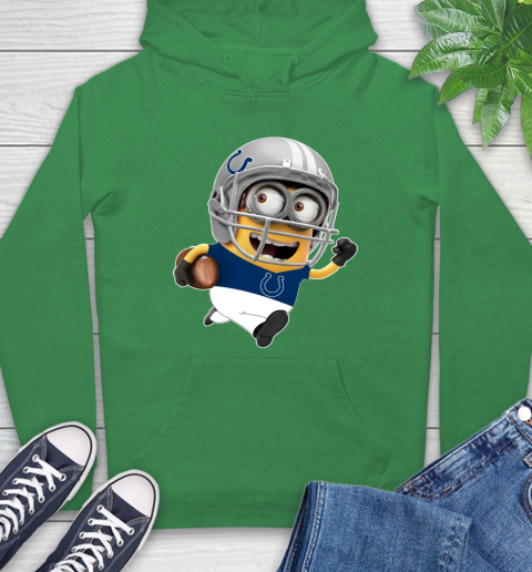 NFL Indianapolis Colts Minions Disney Football Sports Hoodie 8