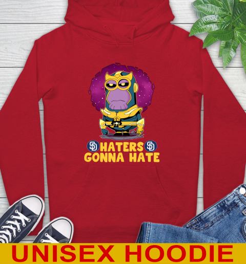 MLB Baseball San Diego Padres Haters Gonna Hate Thanos Minion Marvel Shirt Hoodie 10