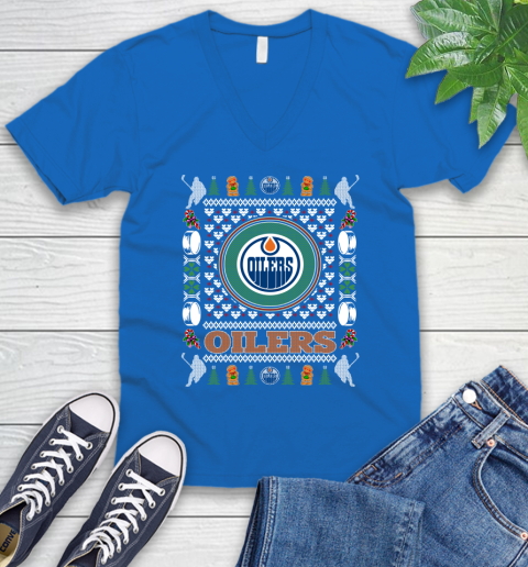 Edmonton Oilers Merry Christmas NHL Hockey Loyal Fan Ugly Shirt 52
