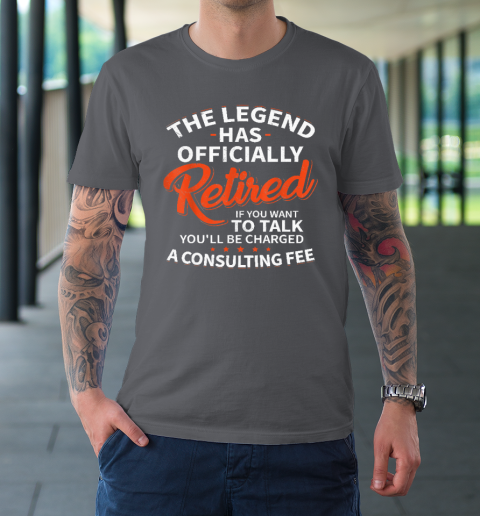 The Legend Has Retired Men Officer Officially Retirement T-Shirt 14
