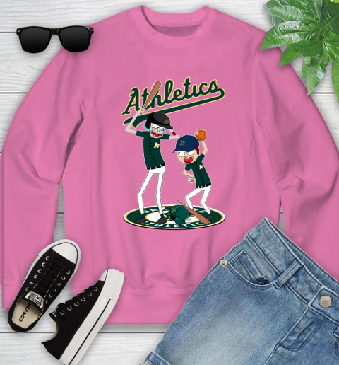 MLB Oakland Athletics Rick And Morty Baseball 121