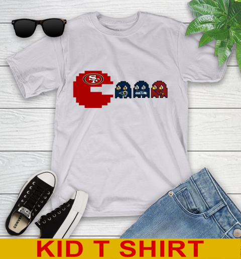 San Francisco 49ers NFL Football Pac Man Champion Youth T-Shirt 5