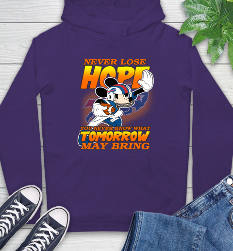 Buffalo Bills NFL Football Mickey Disney Never Lose Hope (1) Hoodie 5