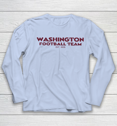 Washington Football Team Est 2020 Youth Long Sleeve 5