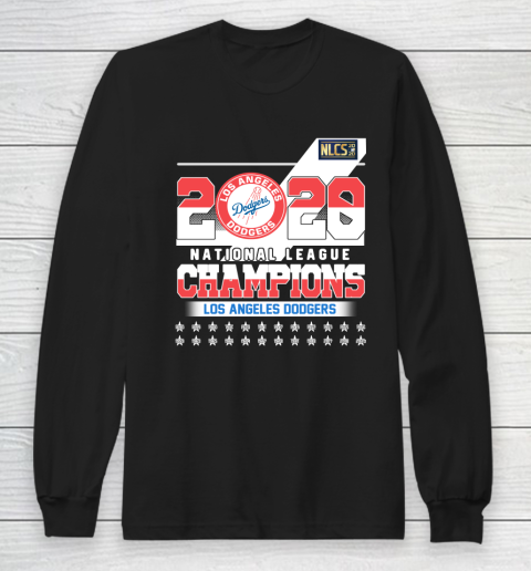 2020 Los Angeles Dodgers National League Champions Long Sleeve T-Shirt