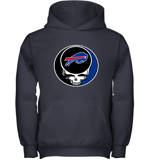 NFL Buffalo Bills Grateful Dead Rock Band Football Sports Z021vTql6zm youth hoodie 43 95 151514 front navy
