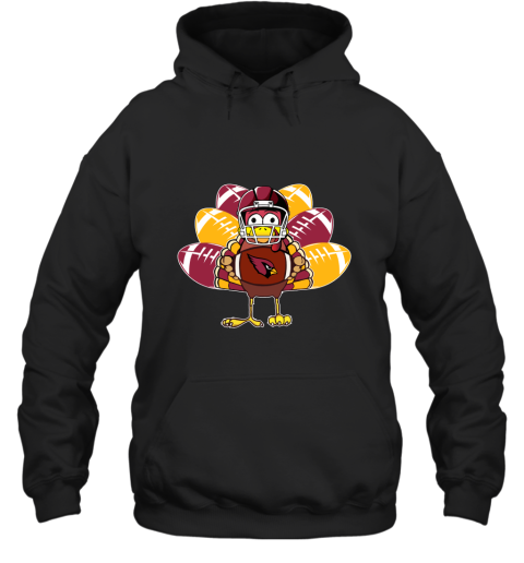 Arizona Cardinals Turkey Football Thanksgiving Hoodie