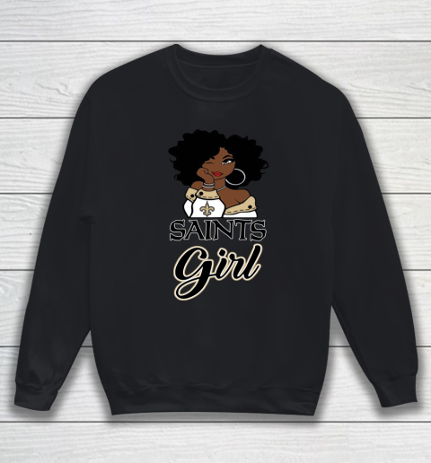 New Orleans Saints Girl NFL Sweatshirt