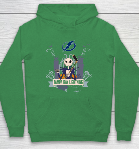 NHL Tampa Bay Lightning Hockey Jack Skellington Halloween Hoodie 5