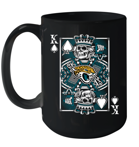 Jacksonville Jaguars NFL Football The King Of Spades Death Cards Shirt Ceramic Mug 15oz