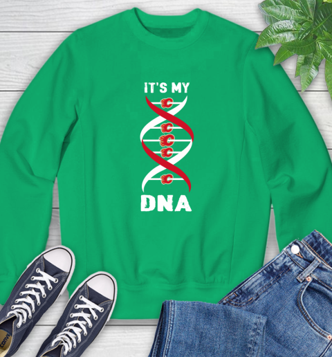 Calgary Flames NHL Hockey It's My DNA Sports Sweatshirt 7