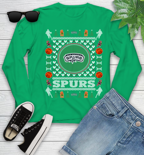 San Antonio Spurs Merry Christmas NBA Basketball Loyal Fan Ugly Shirt 130