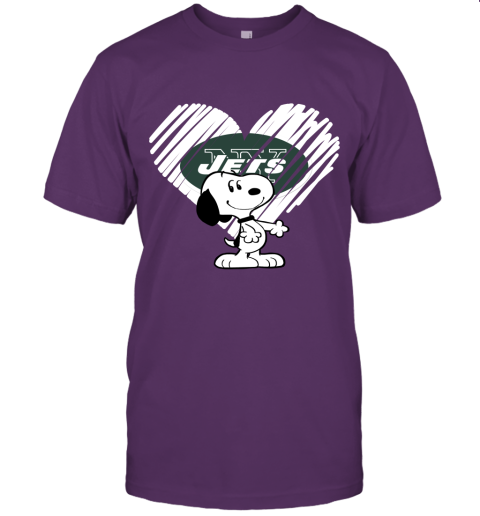 1nfy i love new york jets snoopy in my heart nfl jersey t shirt 60 front team purple