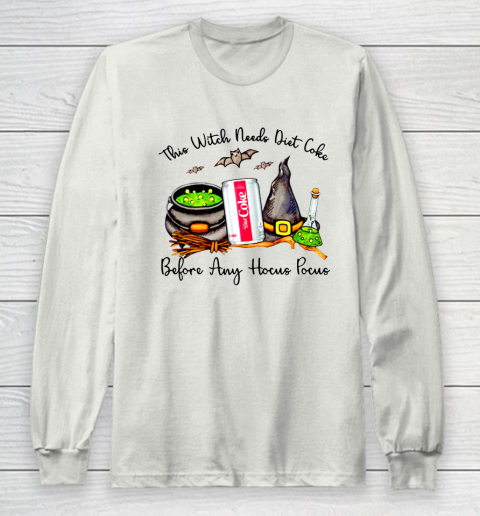 Hocus Pocus Halloween  This Witch Need Diet Coke Long Sleeve T-Shirt 9