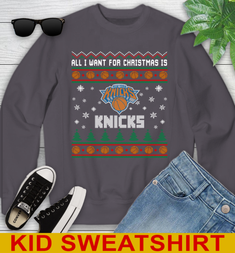 NBA Basketball All I Want For Christmas Is New York Knicks 113