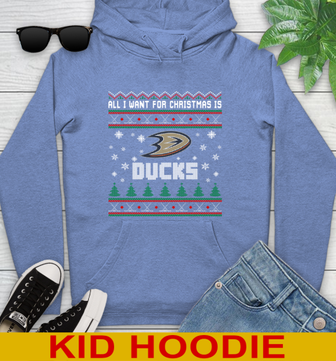 Anaheim Ducks NHL Hockey All I Want For Christmas Is My Team Sports 139