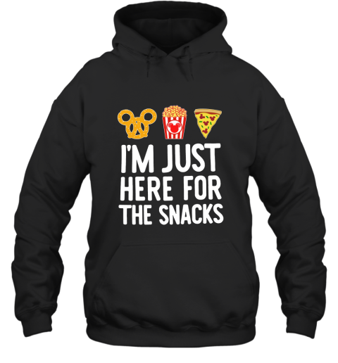 Mickey I Am Just Here For The Snacks Hoodie