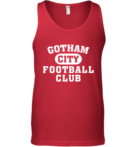 NEW YORK JETS GOTHAM CITY kgx5 new york jets gotham city unisex tank 17 front red