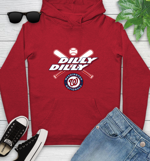 MLB Washington Nationals Dilly Dilly Baseball Sports Youth Hoodie 11