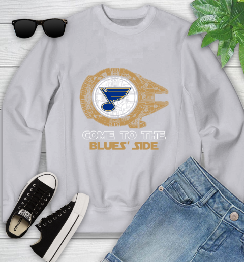 NHL Come To The St.Louis Blues Wars Hockey Sports Youth Sweatshirt 4 NHL Come To The St.Louis Blues Wars Hockey Sports Youth Sweatshirt - Image 4