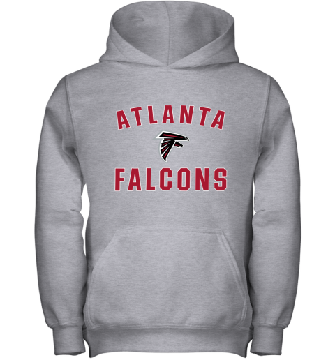 Atlanta Falcons NFL Pro Line by Fanatics Branded Gray Victory Youth Hoodie