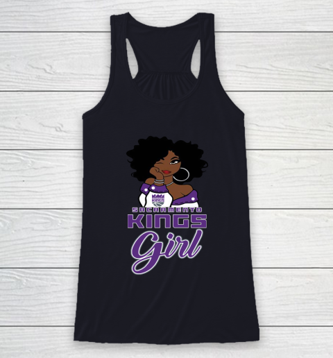 Sacramento Kings Girl NBA Racerback Tank 8