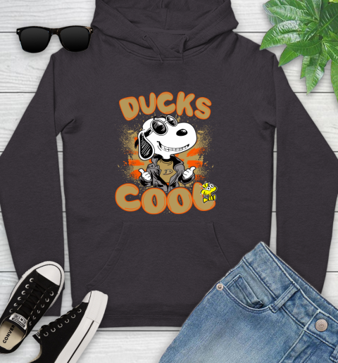 NHL Hockey Anaheim Ducks Cool Snoopy Shirt Youth Hoodie 6