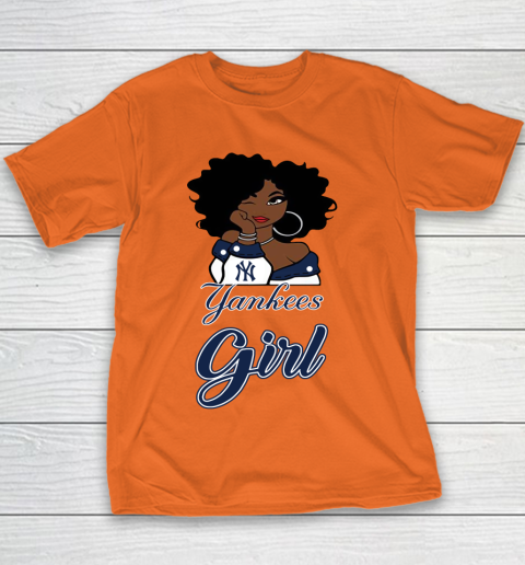 New York Yankeess Girl MLB Youth T-Shirt 7