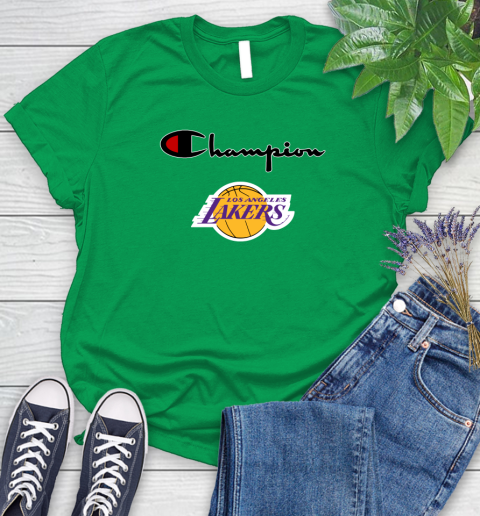 NBA Basketball Los Angeles Lakers Champion Shirt Women's T-Shirt 4