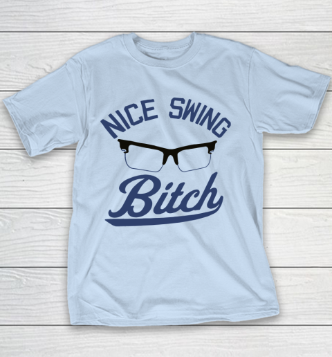 Nice Swing Bitch Youth T-Shirt 4