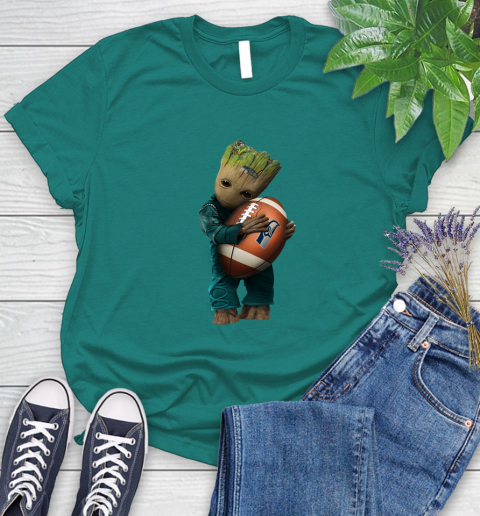 NFL Groot Guardians Of The Galaxy Football Sports Seattle Seahawks Women's T-Shirt 12