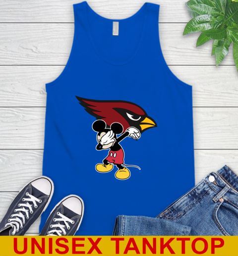 Arizona Cardinals NFL Football Dabbing Mickey Disney Sports Tank Top 5