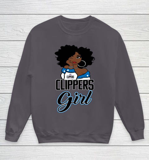 LA Clippers Girl NBA Youth Sweatshirt 6