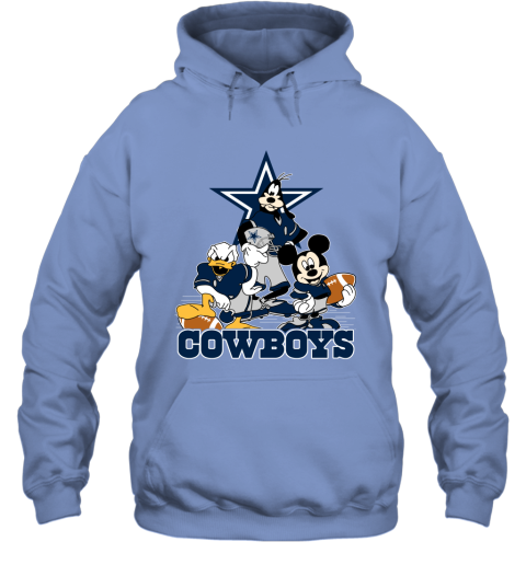 Mickey Mouse Donald Dallas Cowboys T-Shirt - TeeHex