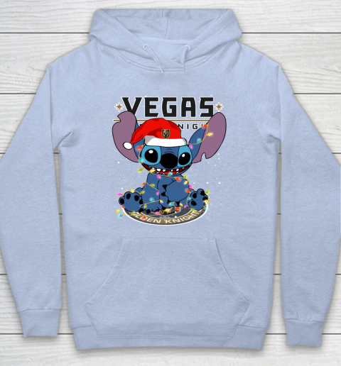 Vegas Golden Knights NHL Hockey noel stitch Christmas Hoodie 5