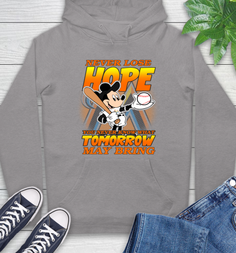 Miami Marlins MLB Baseball Mickey Disney Never Lose Hope Hoodie 6
