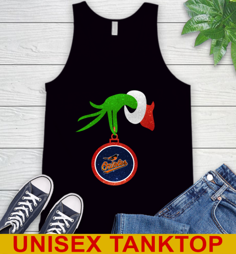 Baltimore Orioles Grinch Merry Christmas MLB Baseball Tank Top 2