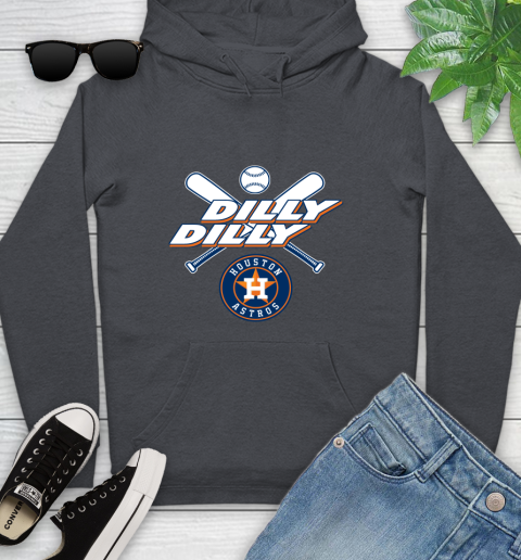 MLB Houston Astros Dilly Dilly Baseball Sports Youth Hoodie 8