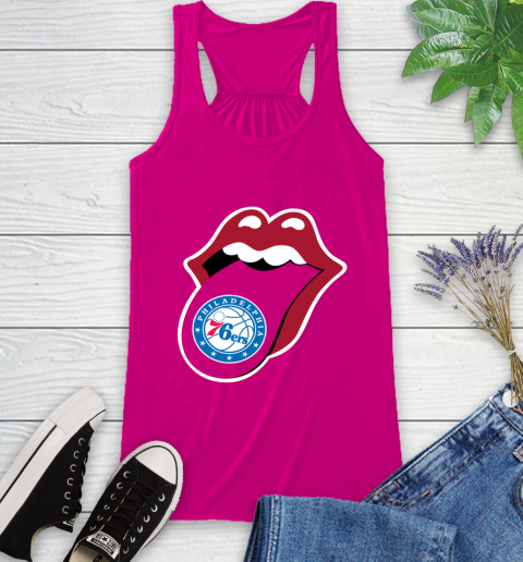 Philadelphia 76ers NBA Basketball Lips I Root For My Team Adoring Fan 44