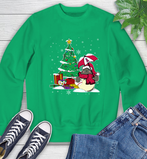 Los Angeles Angels MLB Baseball Cute Tonari No Totoro Christmas Sports Sweatshirt 7