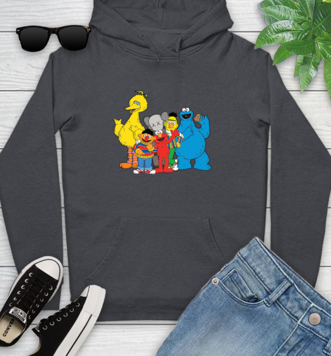 Kaws x uniqlo x sesame street hoodie best sale