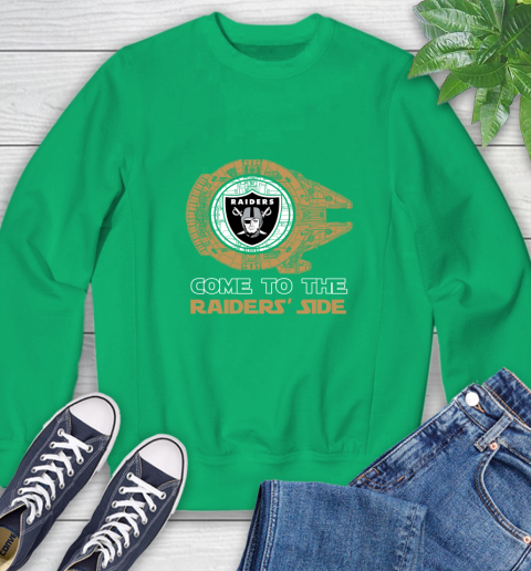 NFL Come To The Oakland Raiders Wars Football Sports Sweatshirt 7