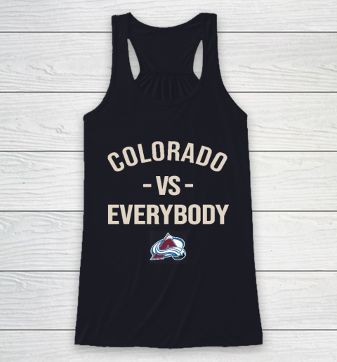 Colorado Avalanche Vs Everybody Racerback Tank 7