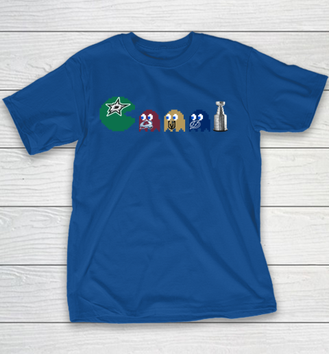 Dallas Stars x Pacman Create History For Stanley Cup Youth T-Shirt 8