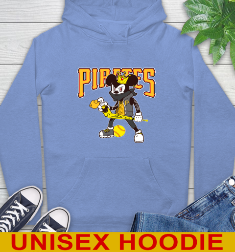 Pittsburgh Pirates MLB Baseball Mickey Peace Sign Sports Hoodie 11